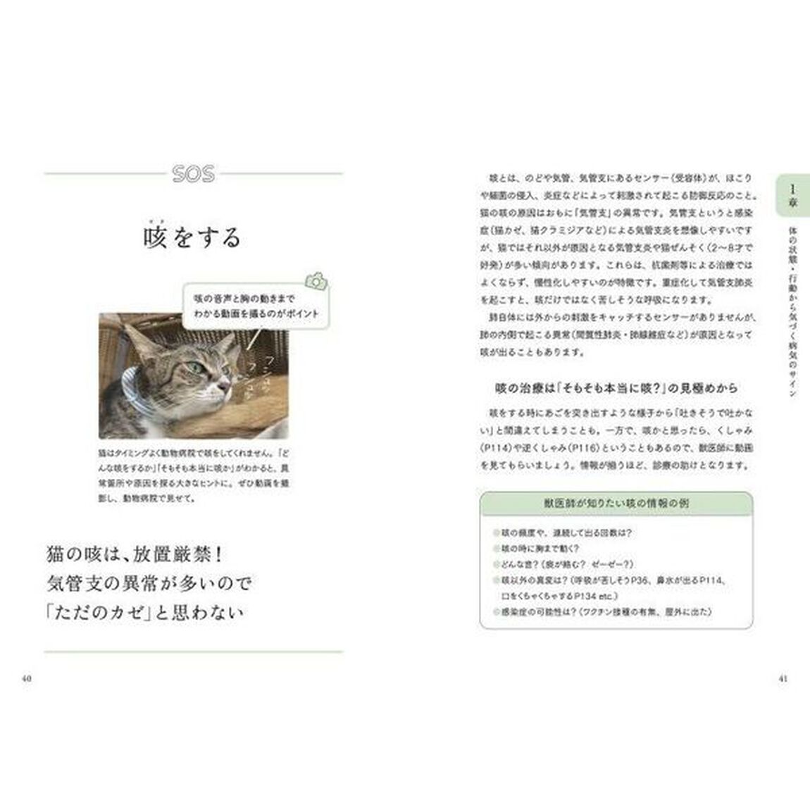 猫の病気のサインがわかる図鑑　体調不良や痛みを見逃さないために
