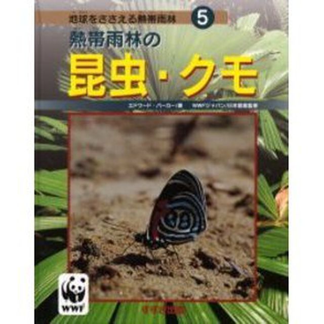 地球をささえる熱帯雨林　５「熱帯雨林の昆虫・クモ　原書名：Ｒａｉｎｆｏｒｅｓｔ　ｉｎｓｅｃｔｓ　ａｎｄ　ｓｐｉｄｅｒｓ」