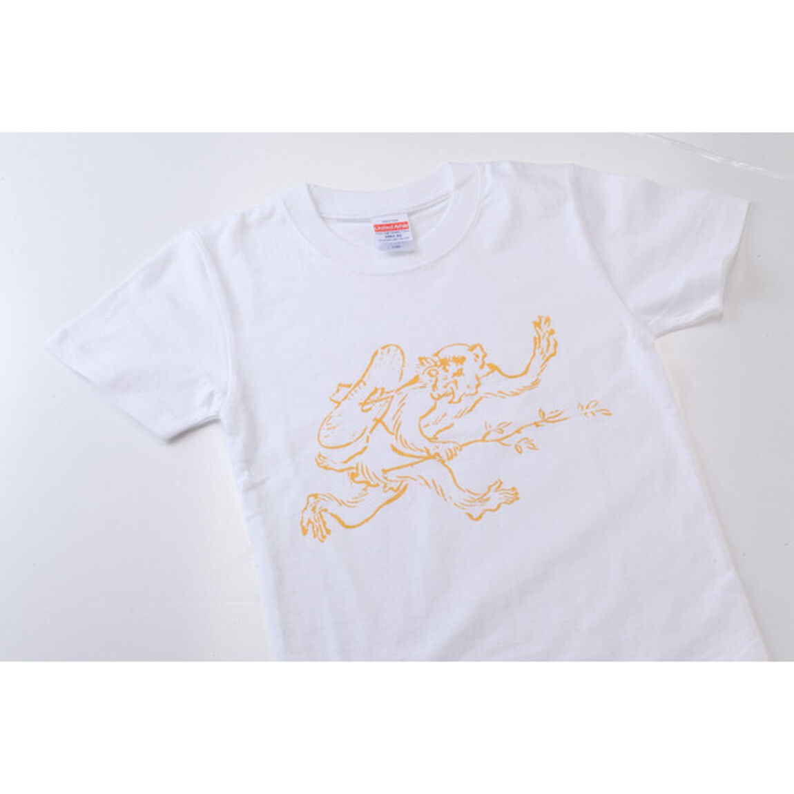 特別展「国宝 鳥獣戯画のすべて」グッズ Tシャツ猿(白) XLサイズ