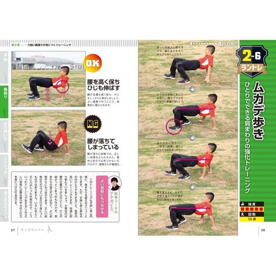 子どもの足がギュンッと速くなるキッズラントレ