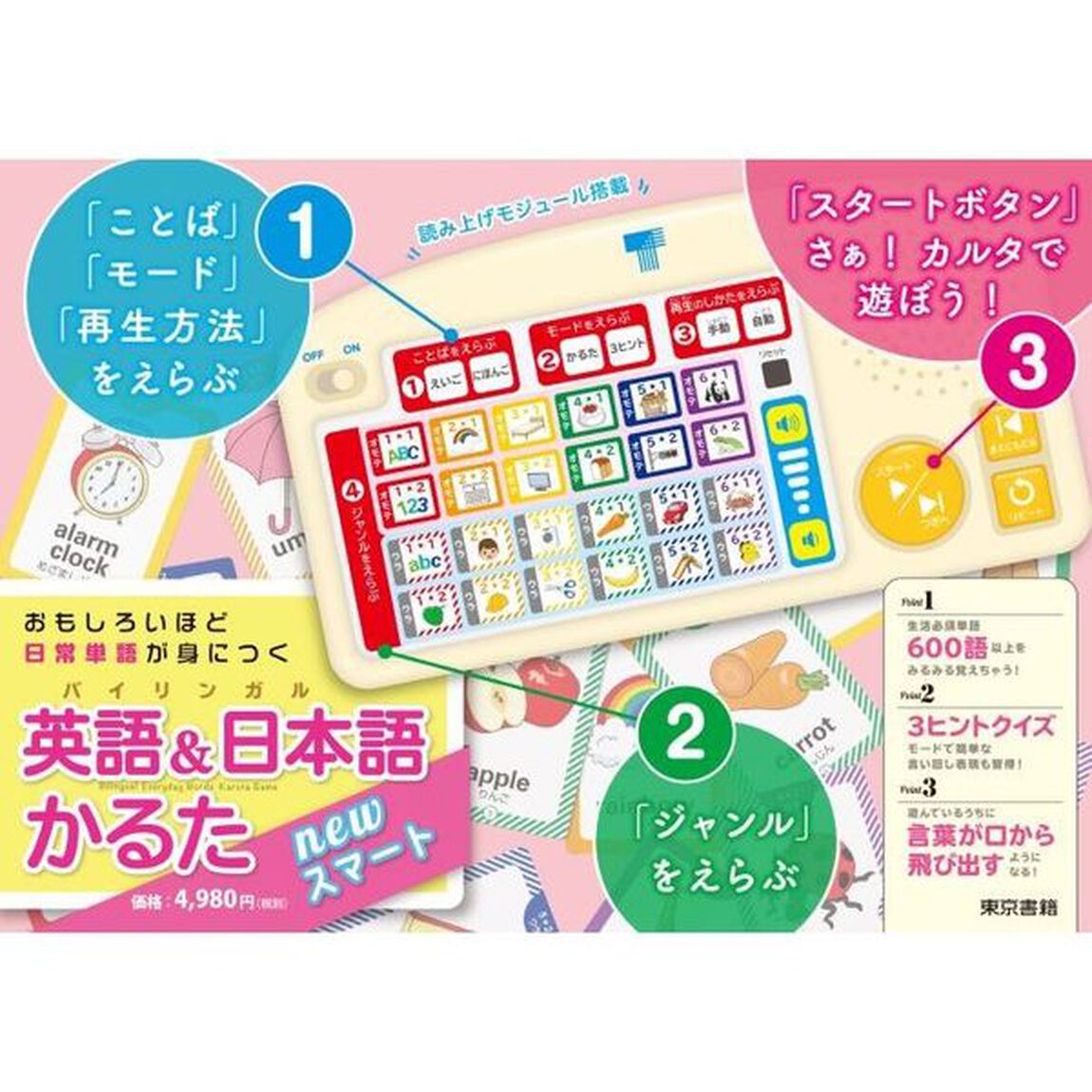 英語＆日本語かるた　ｎｅｗスマート