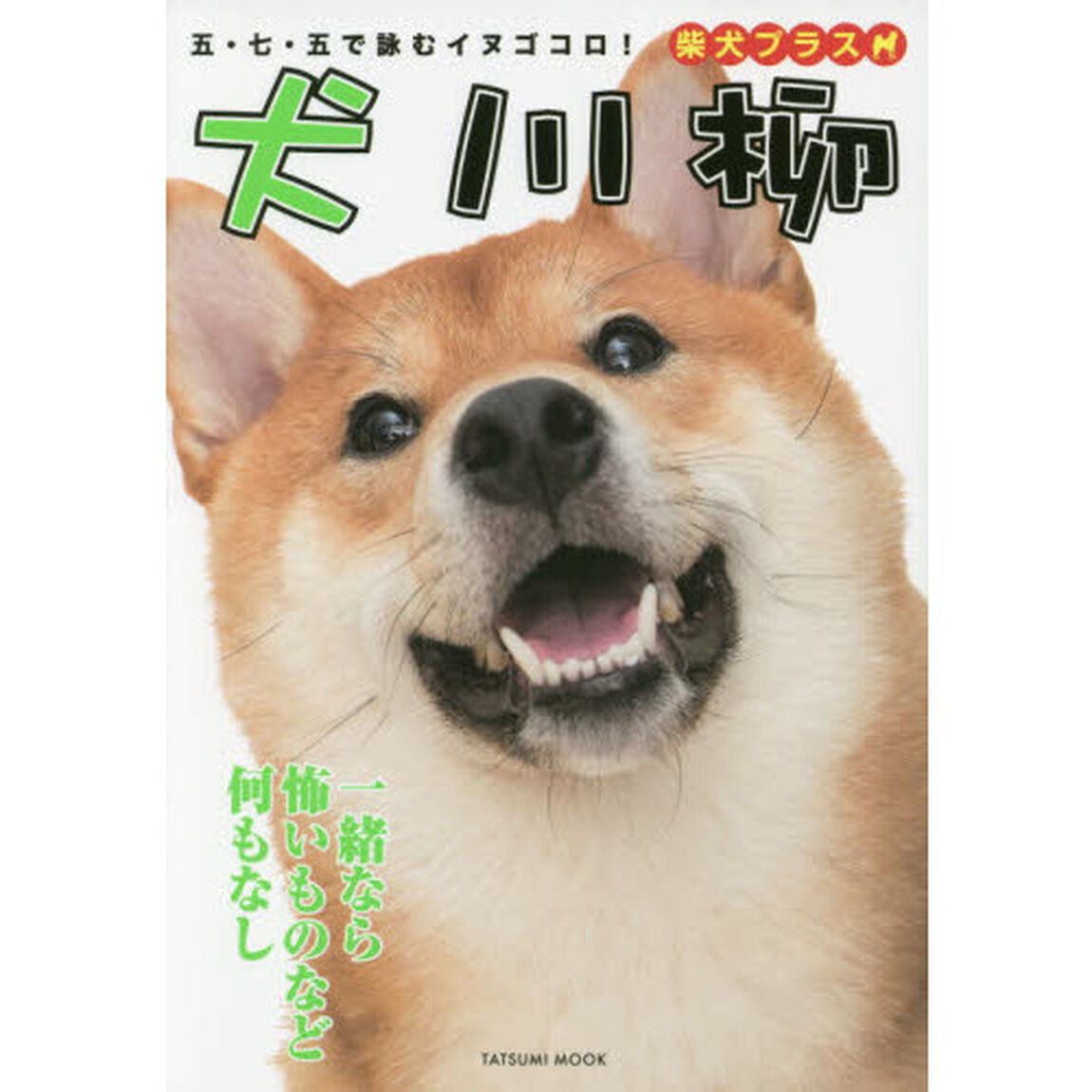 犬川柳　五・七・五で詠むイヌゴコロ！　柴犬プラス「犬と一緒なら何も怖くない&hellip;はず！」