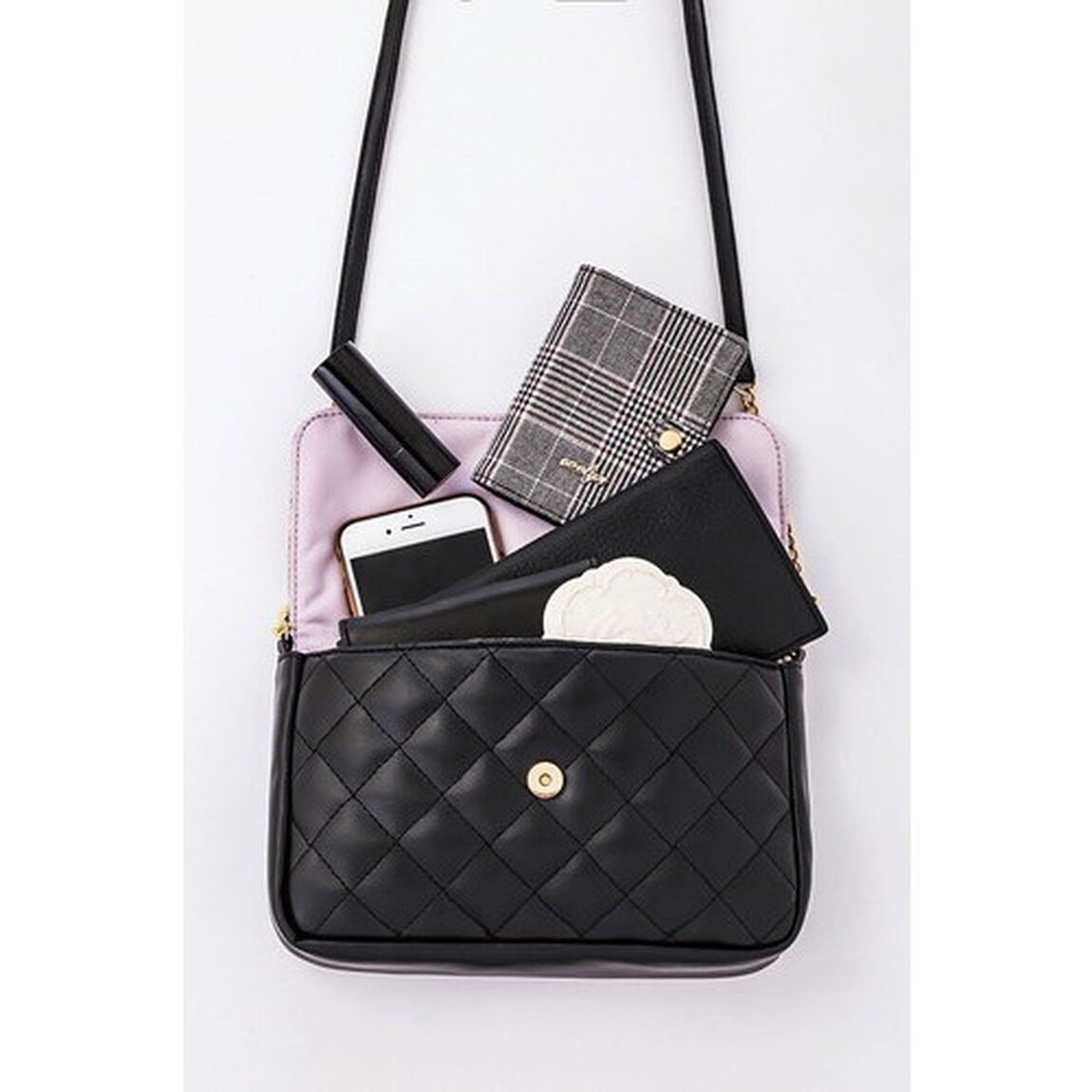evelyn quilting shoulder bag BOOK