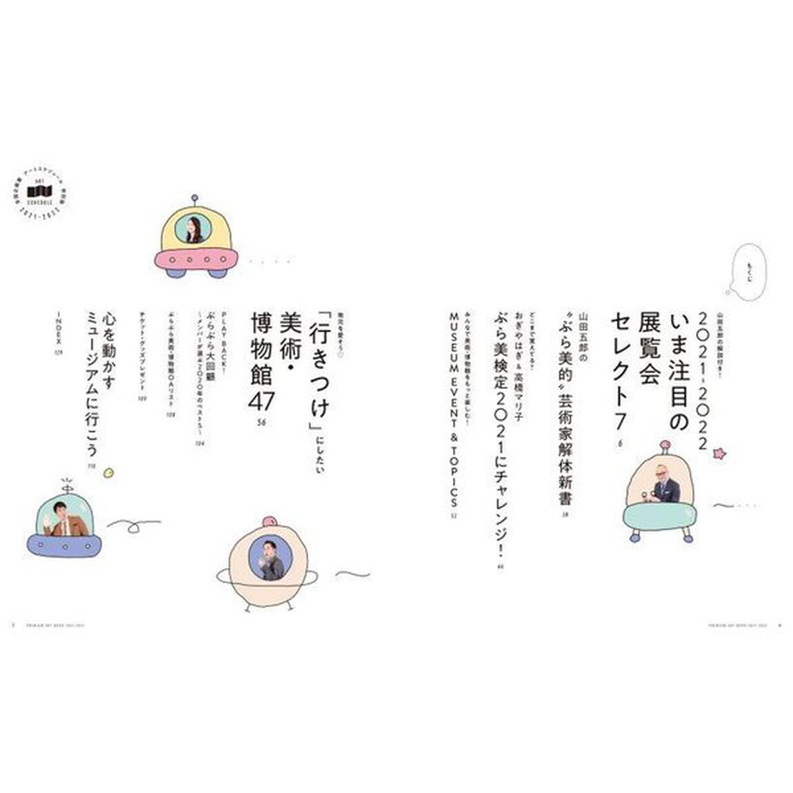 ぶらぶら美術・博物館プレミアムアートブック　２０２１－２０２２
