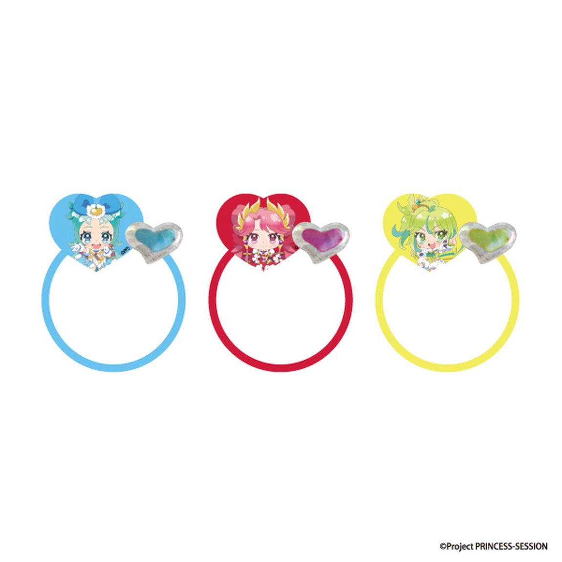 プリンセッション・オーケストラ　アクリルヘアゴム プリンセス・リップル