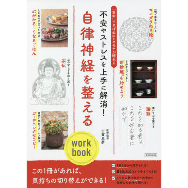 自律神経を整えるｗｏｒｋ　ｂｏｏｋ　不安やストレスを上手に解消！　「集中」すれば心のモヤモヤが晴れる