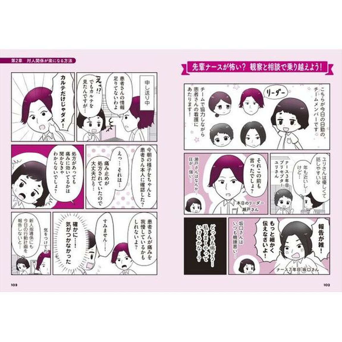 １年目を乗り切る！　ナースのお仕事サポートＢＯＯＫ　マンガ