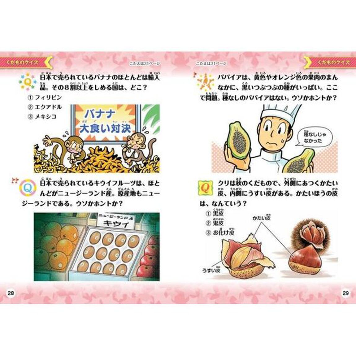 たべものクイズ