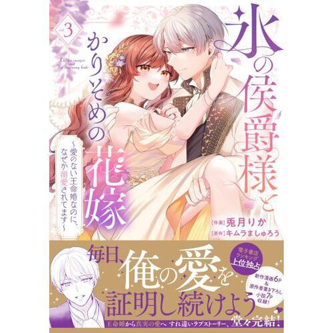 氷の侯爵様とかりそめの花嫁　愛のない王命婚なのに、なぜか溺愛されてます　３