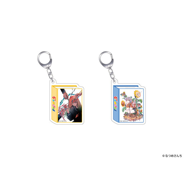 【なつめさんち】原画展「SAVE PAINT」BOOKアクリルキーホルダ ルサンチマン＆ONLINES Side-S