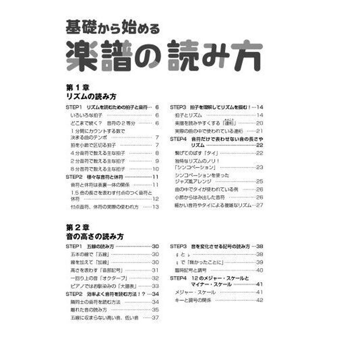 基礎から始める楽譜の読み方　名曲からやさしく学ぶ！