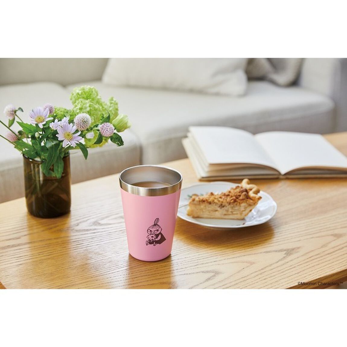 MOOMIN CUP COFFEE TUMBLER BOOK リトルミイ PINK ver.（セブン－イレブン／セブンネット限定）