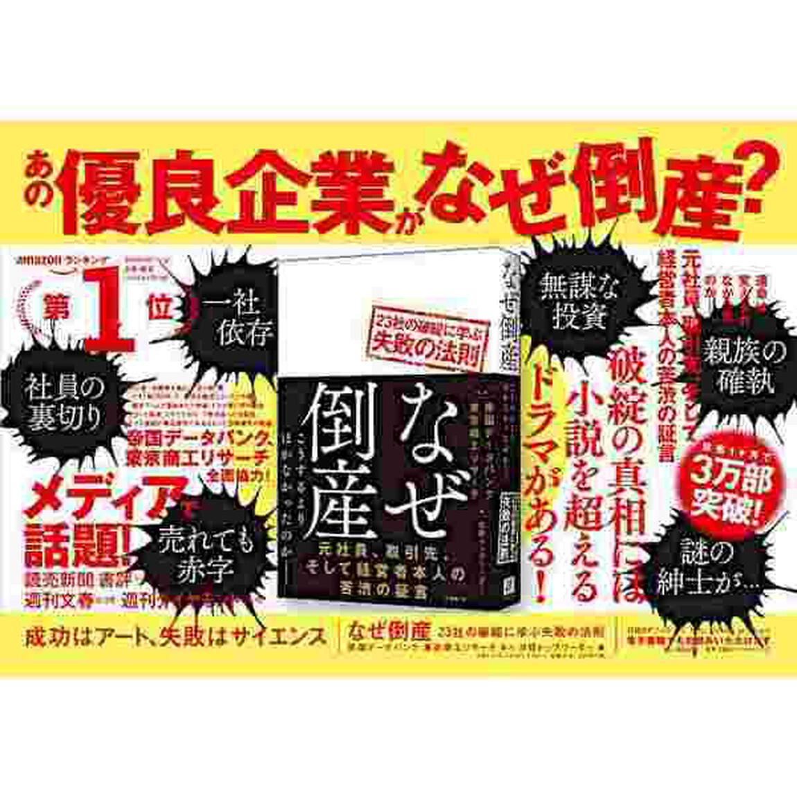 なぜ倒産 23社の破綻に学ぶ失敗の法則