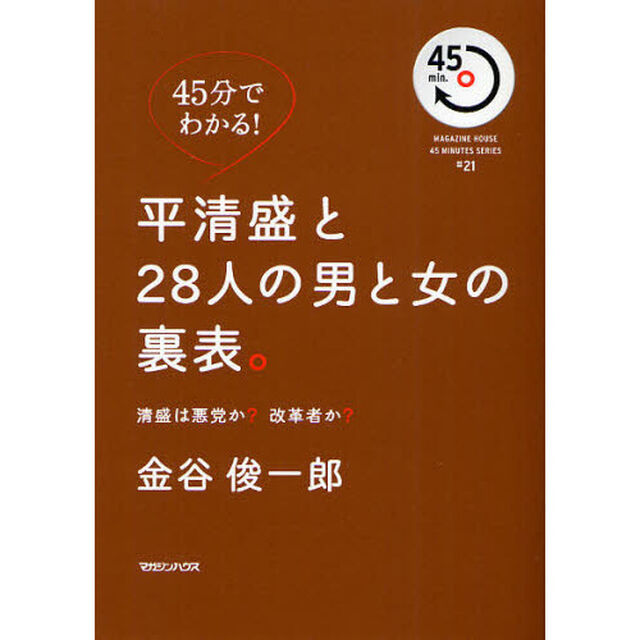 平清盛と２８人の男と女の裏表。　清盛は悪党か？改革者か？　４５分でわかる！