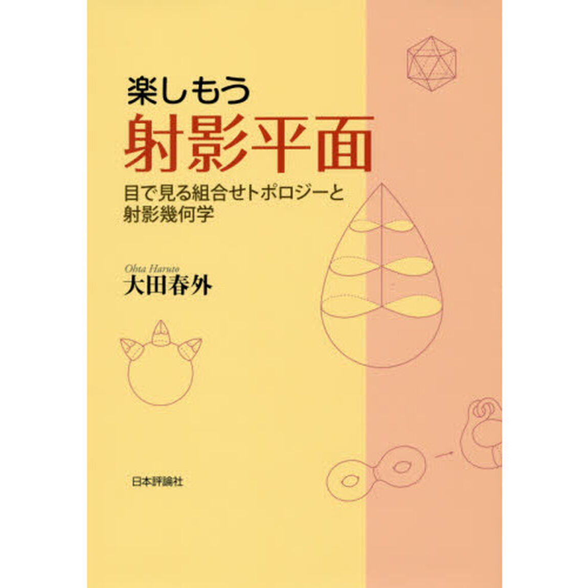 楽しもう射影平面　目で見る組合せトポロジーと射影幾何学