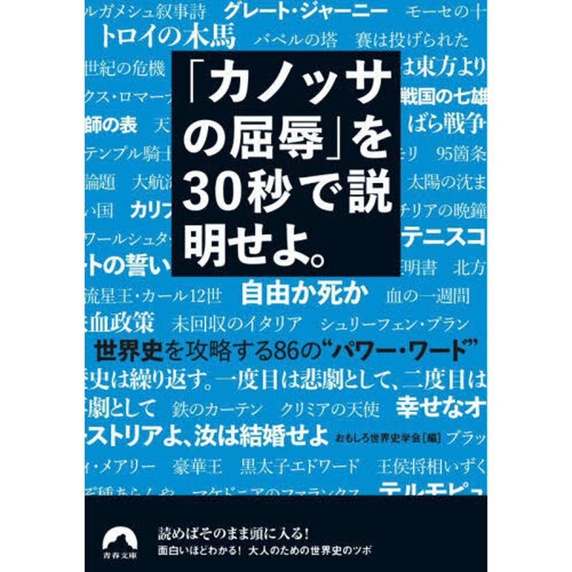 「カノッサの屈辱」を３０秒で説明せよ。　世界史を攻略する８６の&ldquo;パワー・ワード&rdquo;