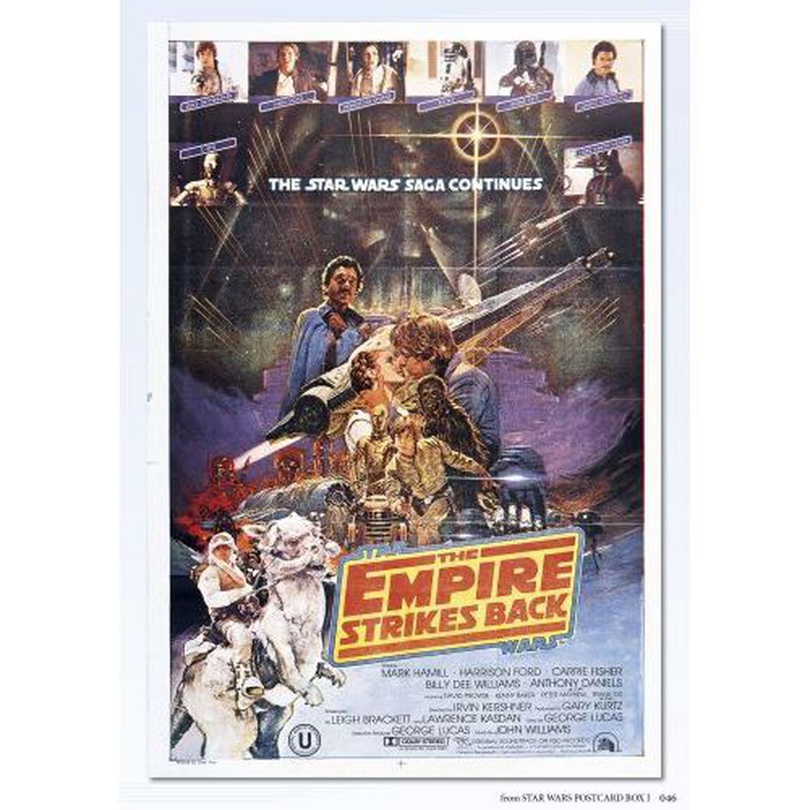STAR WARS ポストカードBOX I ポスターアート100選(エピソード1~6)