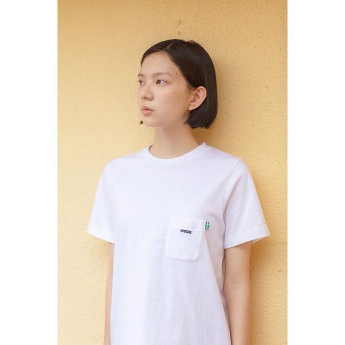 moz LOGO Tシャツ BOOK WHITE【WOMEN】（セブン－イレブン／セブンネット限定）