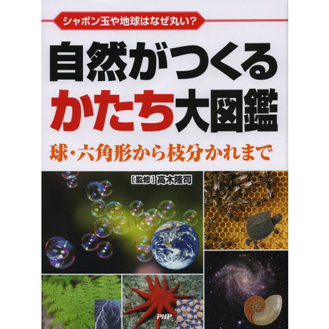 自然がつくるかたち大図鑑　シャボン玉や地球はなぜ丸い？　球・六角形から枝分かれまで
