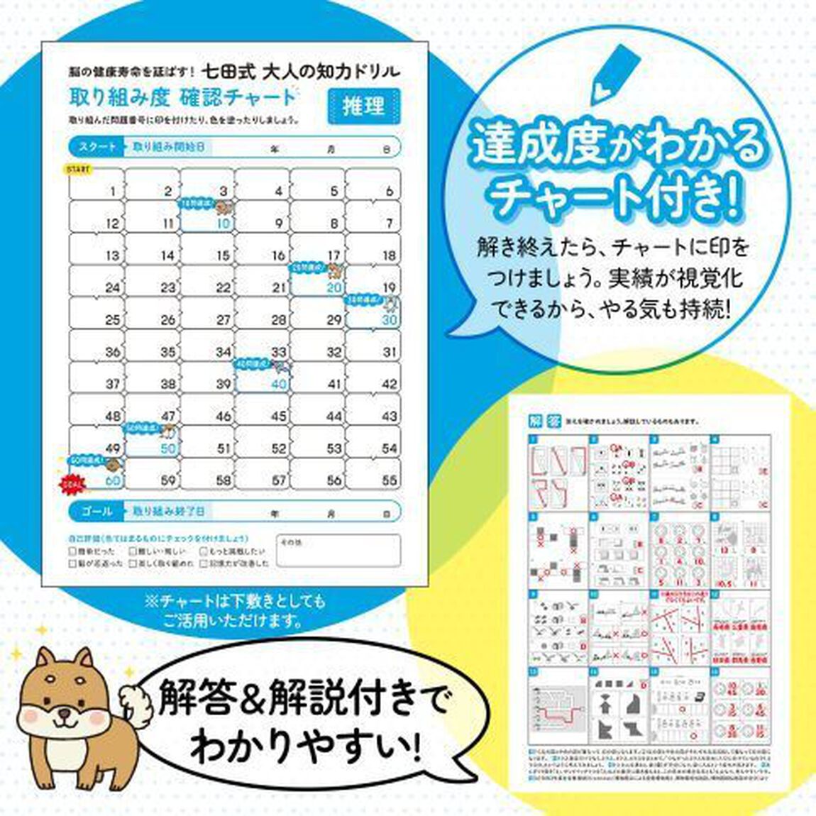 七田式　大人の知力ドリル　推理