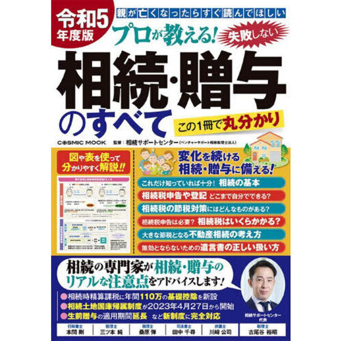 プロが教える！失敗しない相続・贈与のすべて　親が亡くなったらすぐ読んでほしい　令和５年度版　この１冊で丸分かり