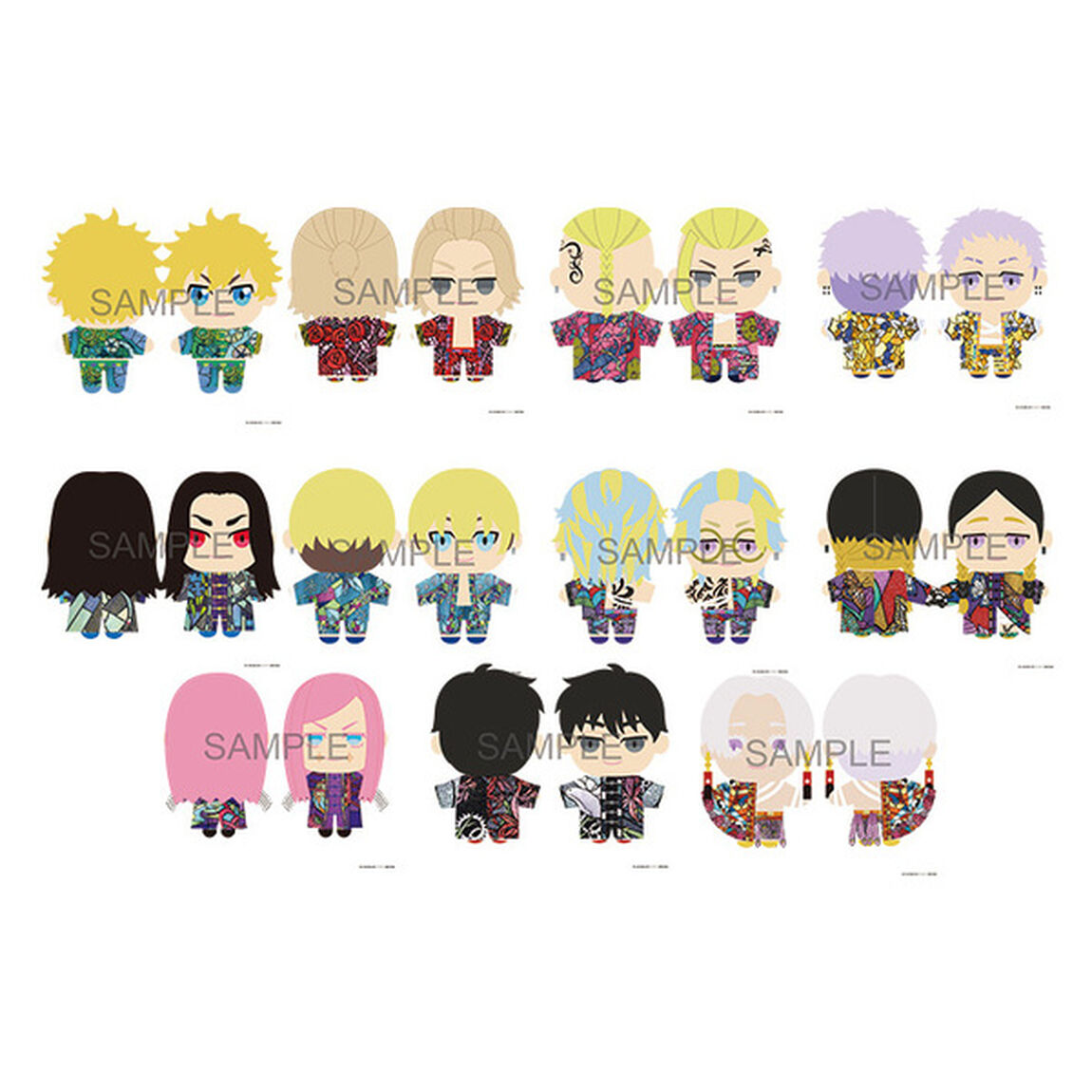 【東リベ 描き下ろし新体験展】ぬいぐるみマスコット　黒川イザナ