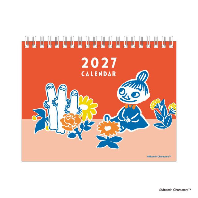 2027 ムーミン卓上カレンダー 【セブン‐イレブン・セブンネット限定】