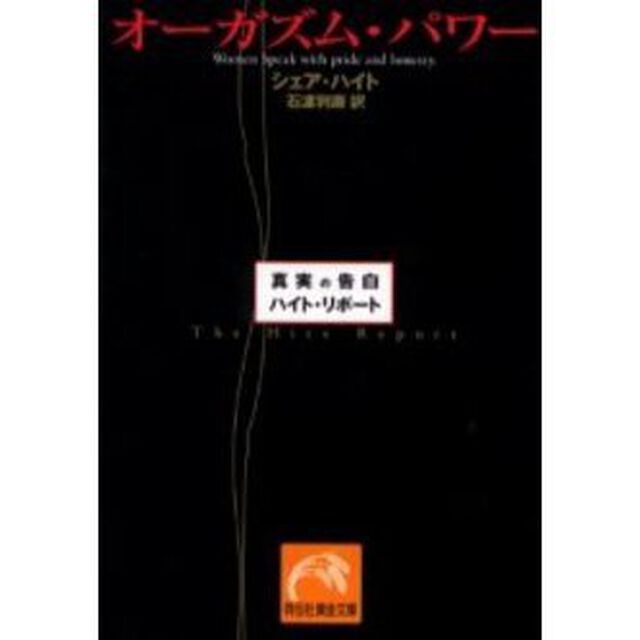 オーガズム・パワー　真実の告白／ハイト・リポート