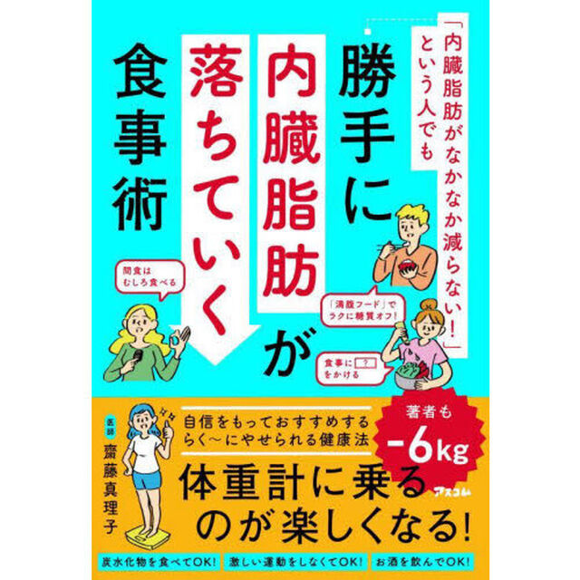 「内臓脂肪がなかなか減らない！」という人でも勝手に内臓脂肪が落ちていく食事術