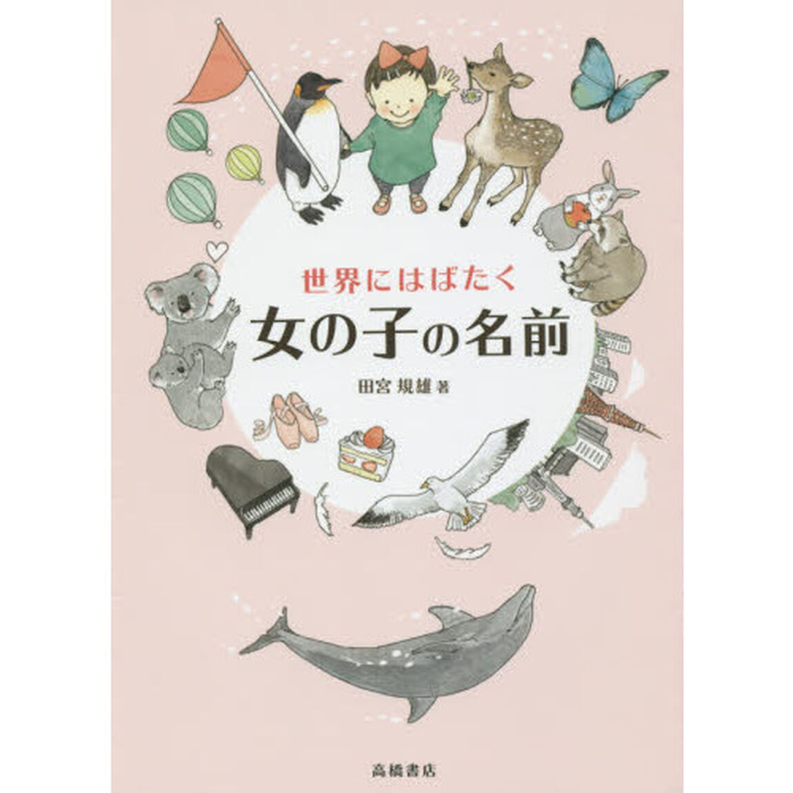 世界にはばたく女の子の名前
