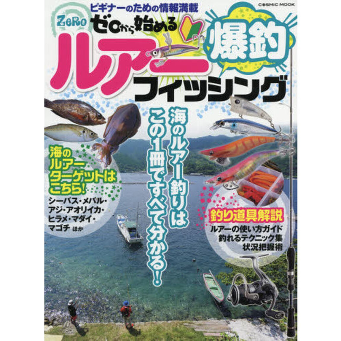 ゼロから始める爆釣ルアーフィッシング　海のルアーフィッシングを始めたい方に！