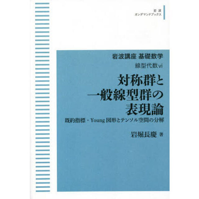 対称群と一般線型群の表現論　ＯＤ版