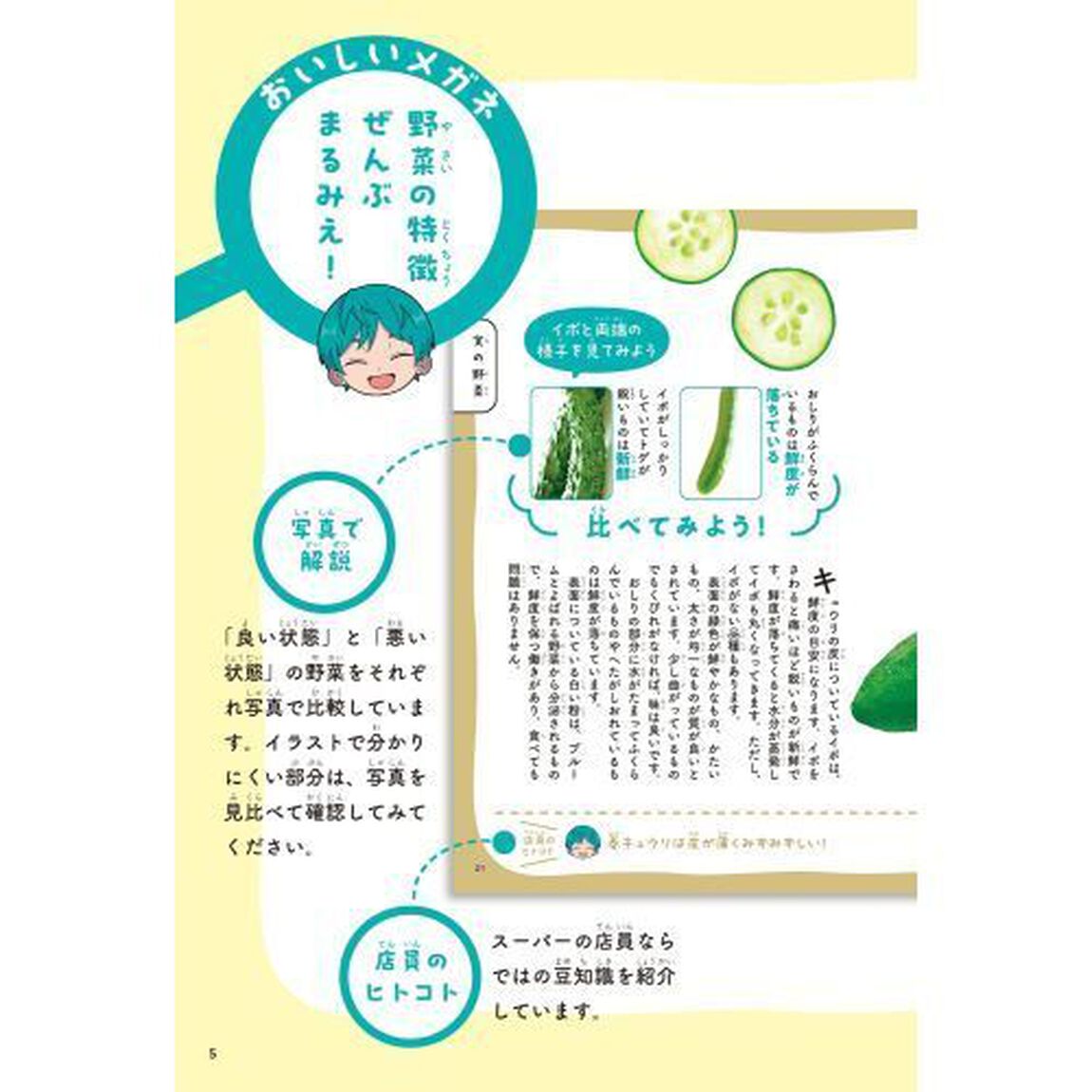 スーパーのエキスパート店員が教えるおいしい野菜まるみえ図鑑