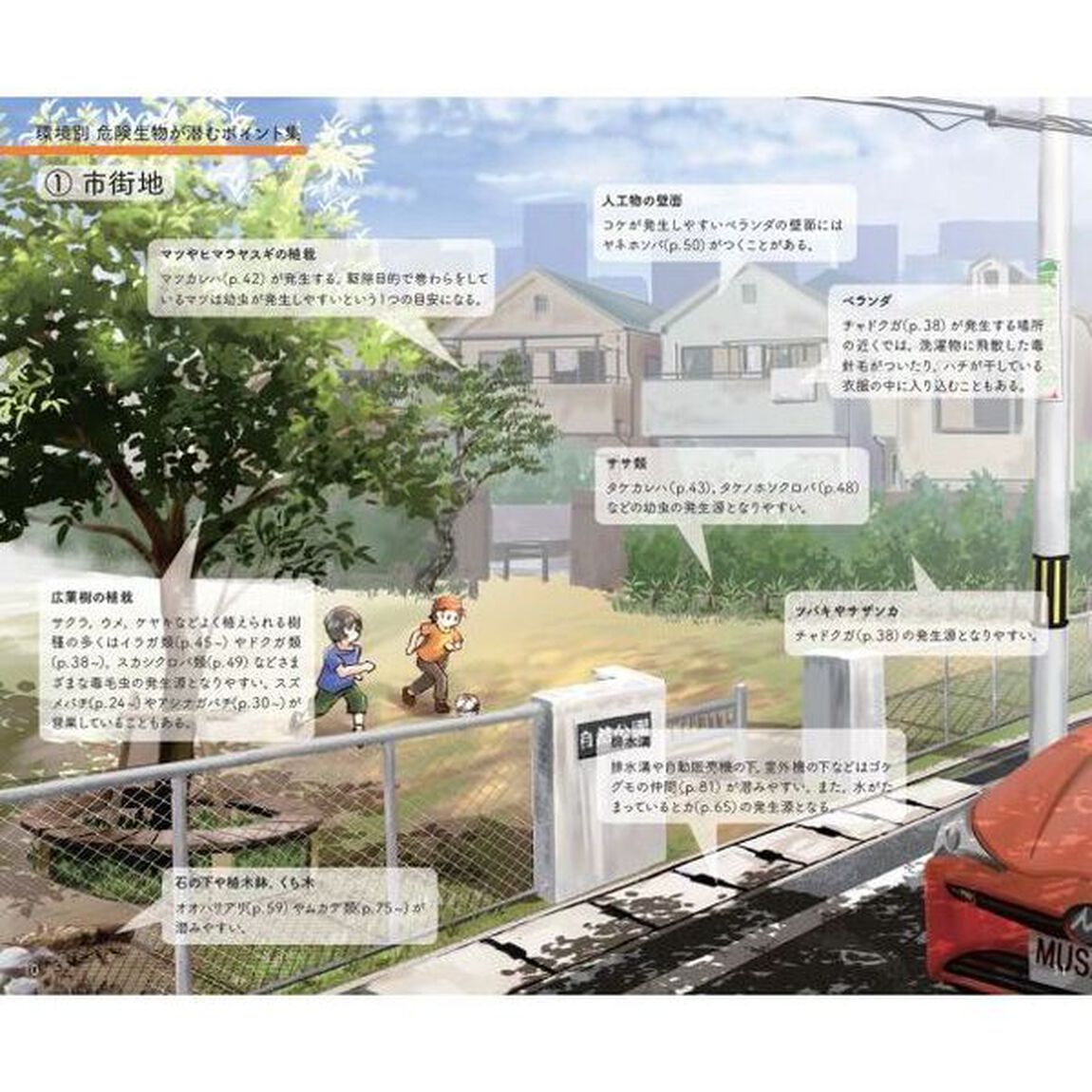 危険生物ファーストエイドハンドブック　陸編「増補改訂版」