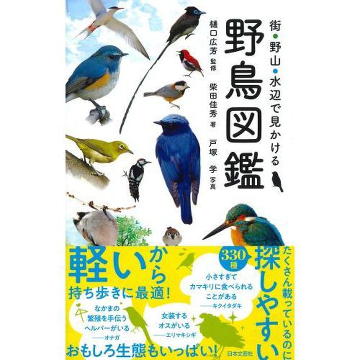 街・野山・水辺で見かける野鳥図鑑