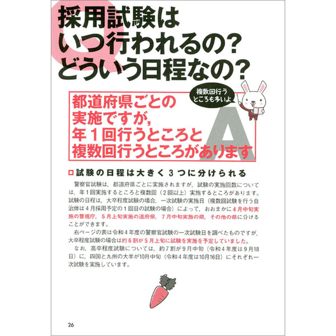 ２０２４年度版　警察官試験　早わかりブック　警視庁警察官　道府県警察官　警察事務職員
