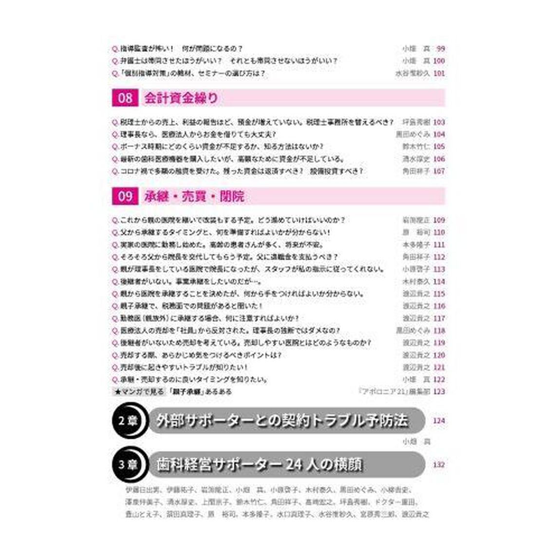「歯科プロサポーター」２４人に聞いた・よくある経営の悩みと解決法　開業から閉院までのＱ＆Ａ