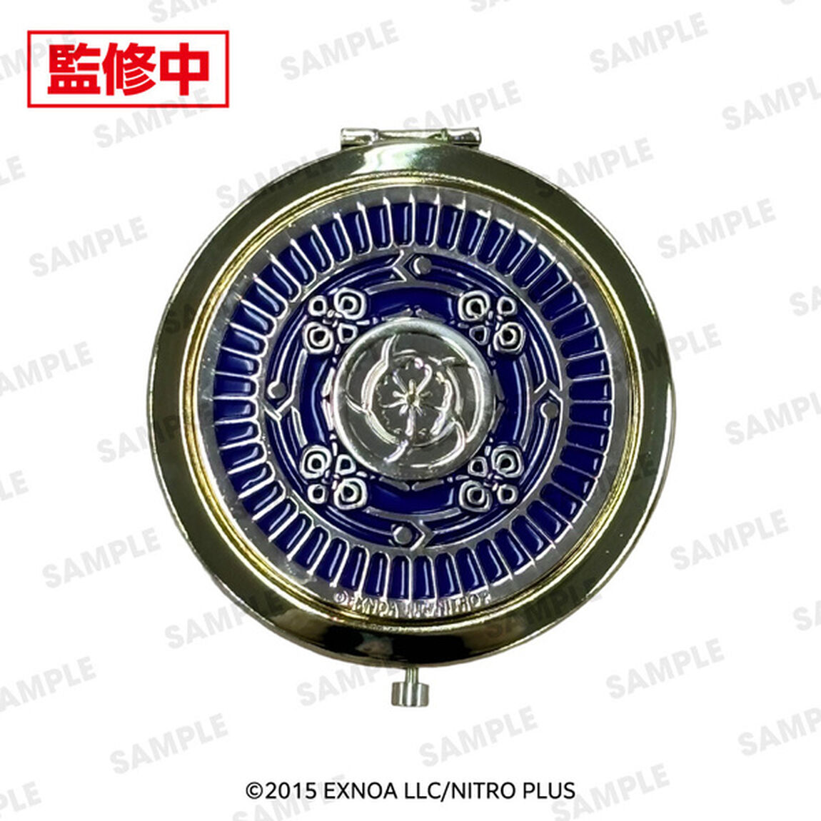 【セブンネット限定】刀剣乱舞ONLINE　木製丸型櫛＋コンパクトミラー（へし切長谷部）