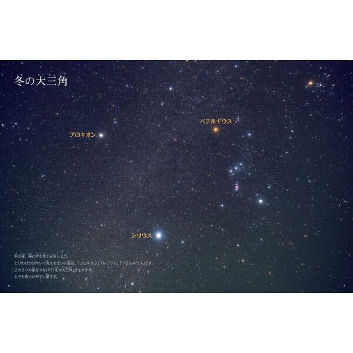 冬の星と星座　冬の星と星座の動きがわかる