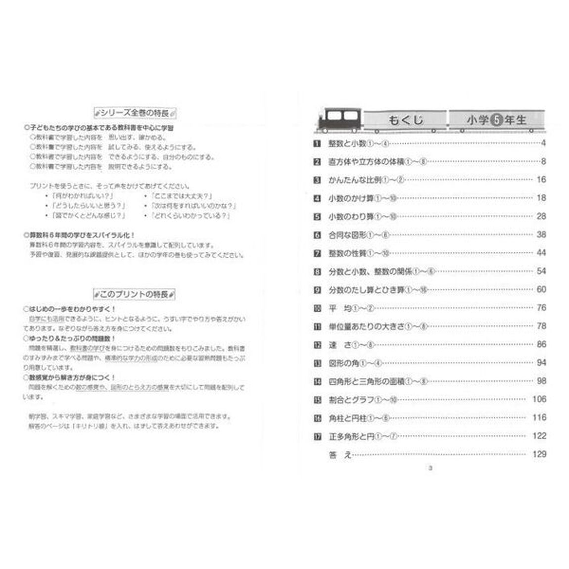 １日１０分計算力・思考力が身につく算数ドリル小学５年生