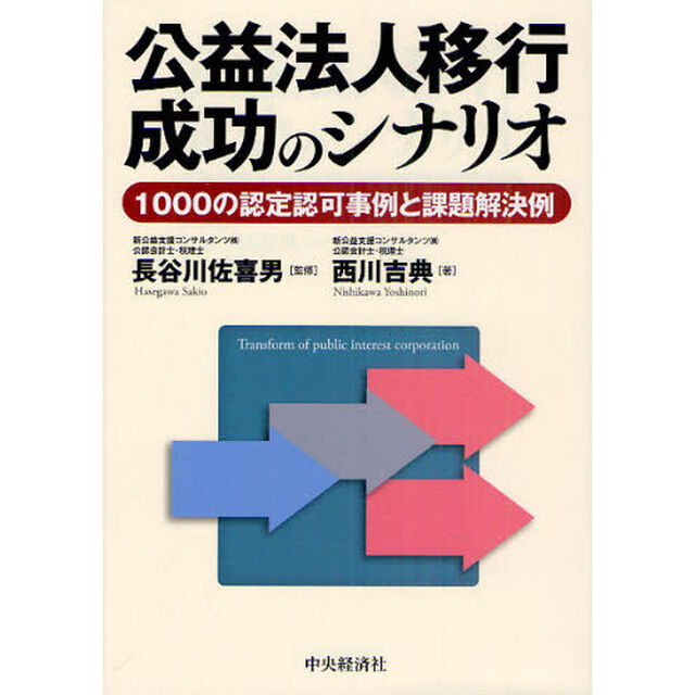 公益法人移行成功のシナリオ　１０００の認定認可事例と課題解決例