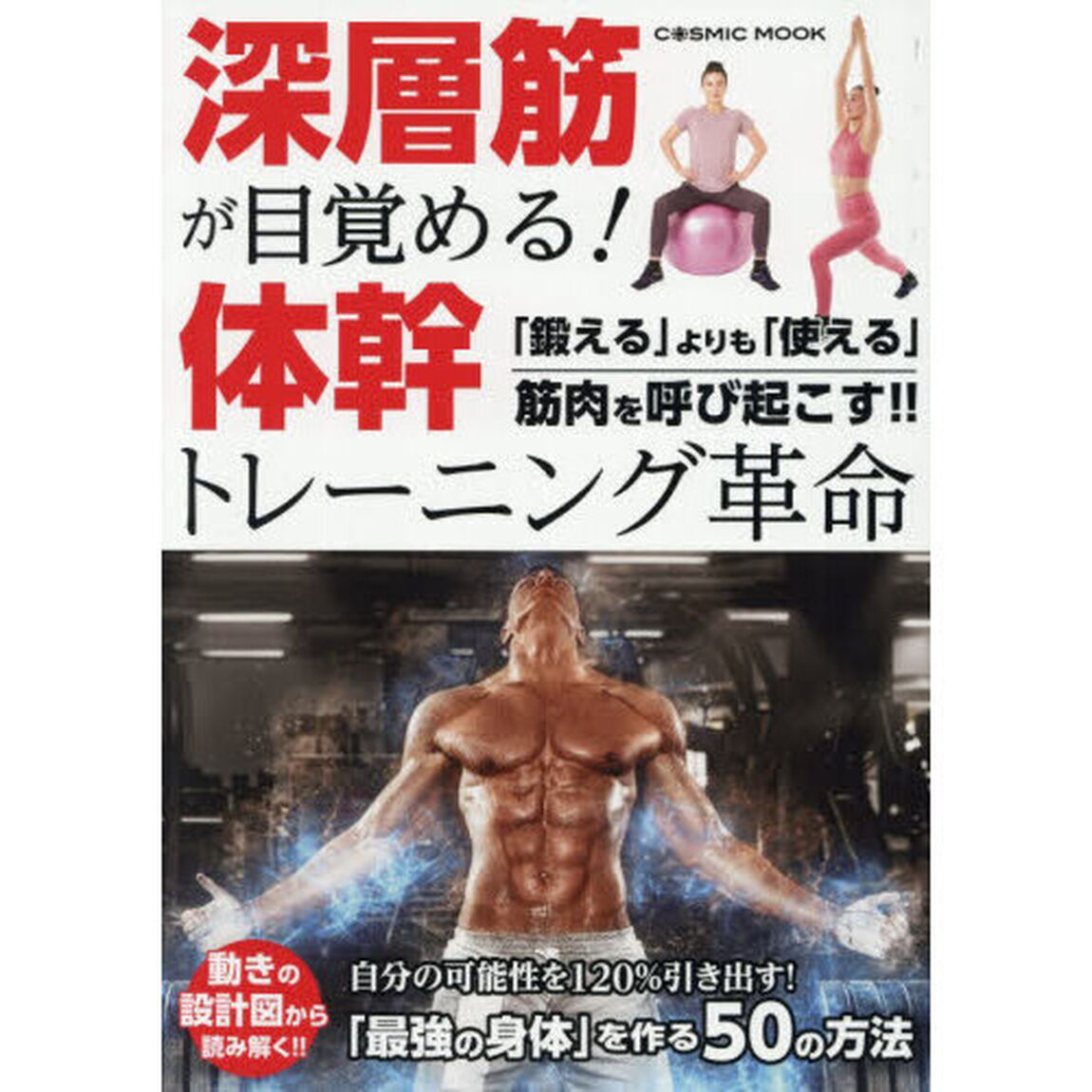 深層筋が目覚める！体幹トレーニング革命　「鍛える」よりも「使える」筋肉を呼び起こす！！