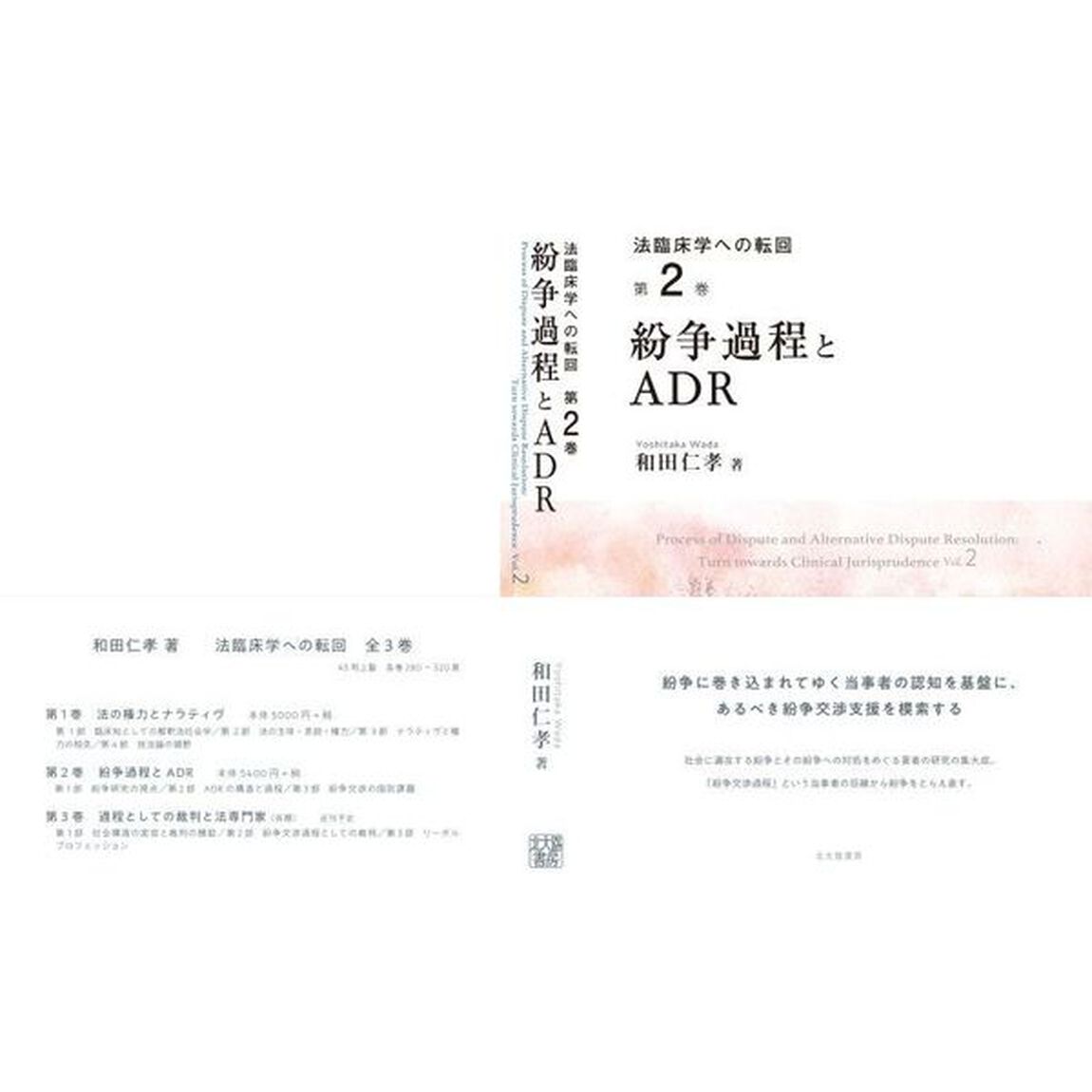 法臨床学への転回　第２巻「紛争過程とＡＤＲ」