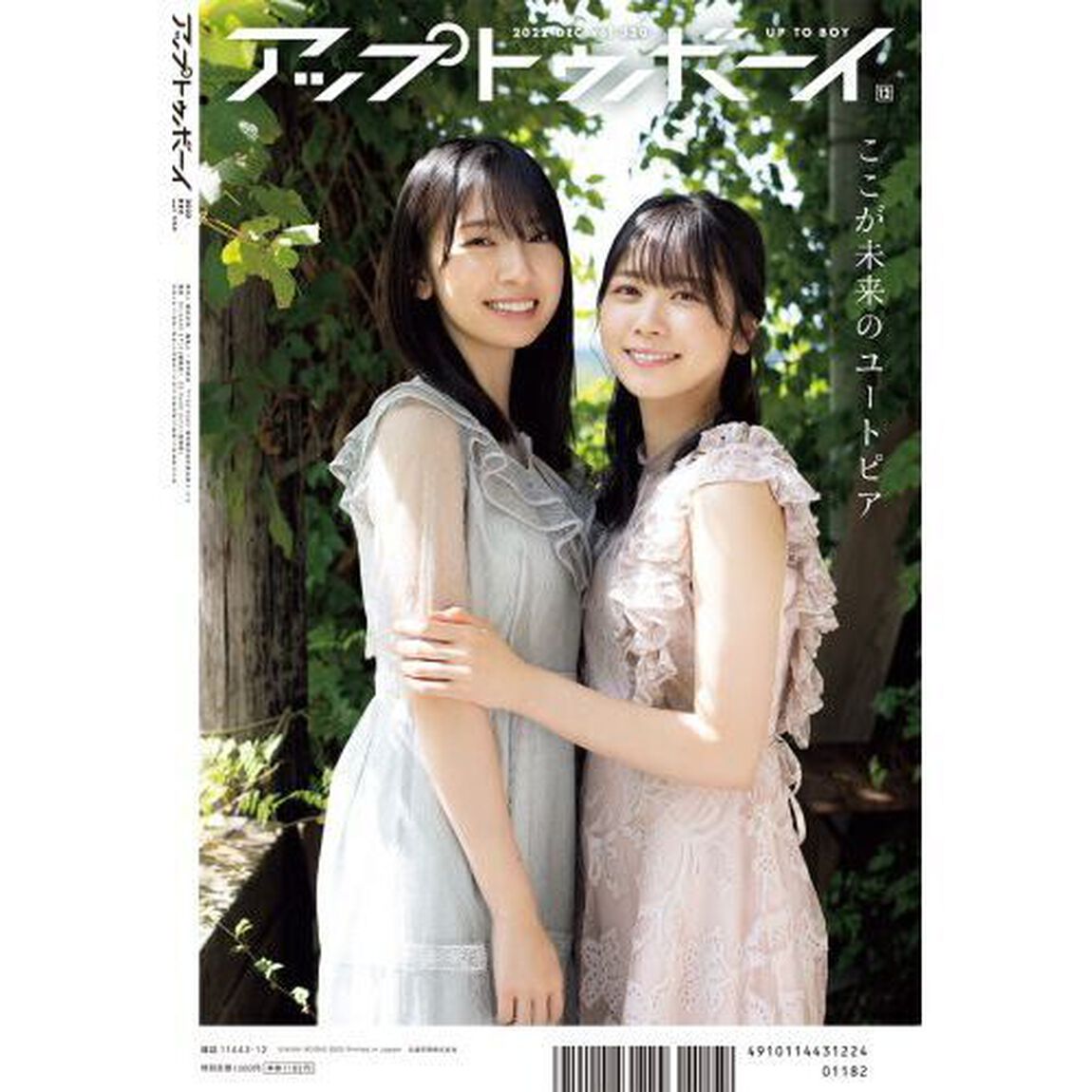 アップトゥボーイ 2022年12月号【セブンネット限定特典：奥田いろは（乃木坂46）ポストカード1枚付き】