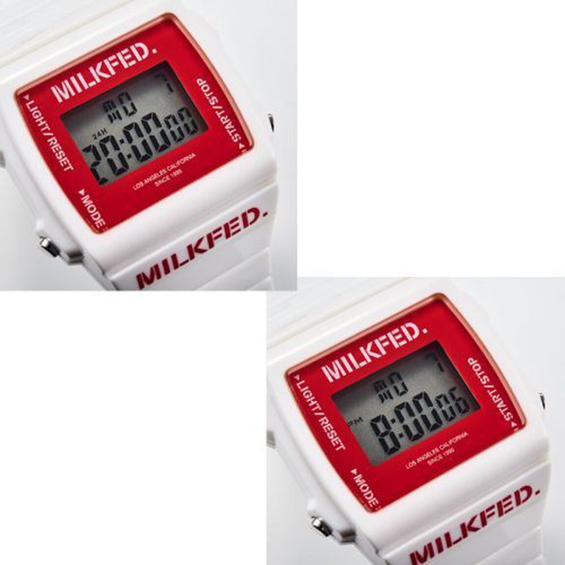 MILKFED. DIGITAL WATCH BOOK WHITE (ブランドブック)