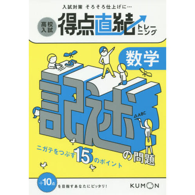 数学・記述の問題　ニガテをつぶす１５のポイント