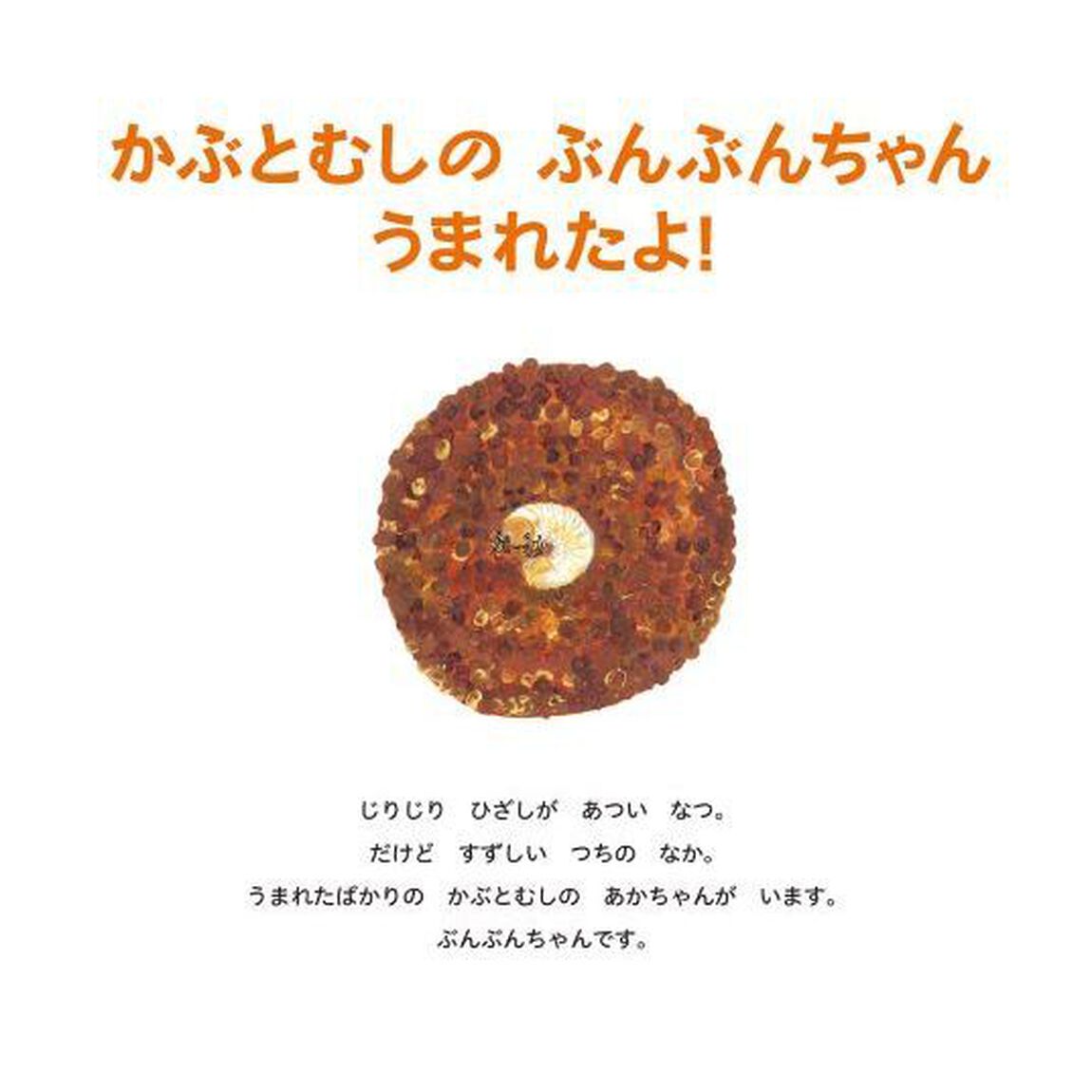 かぶとむしのぶんぶんちゃんうまれたよ！