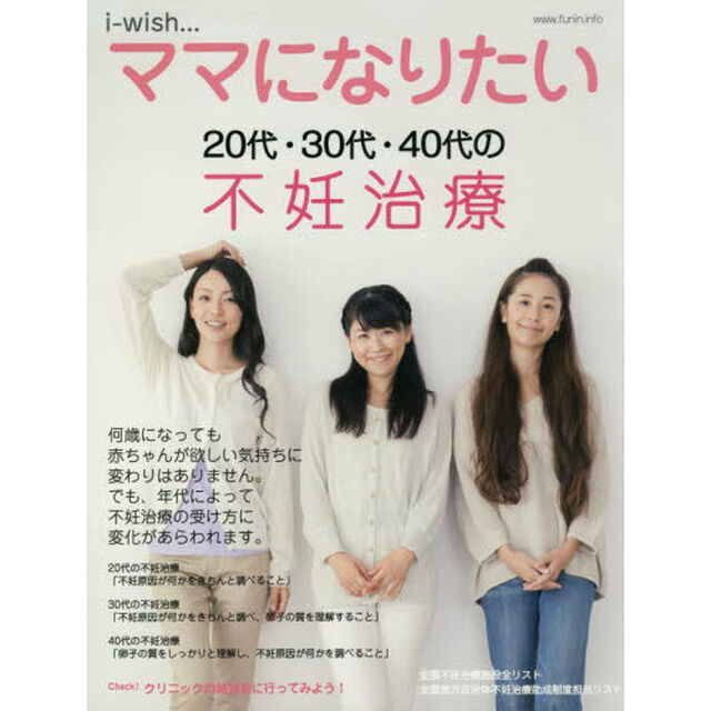 ｉ‐ｗｉｓｈママになりたい　２０代・３０代・４０代の不妊治療