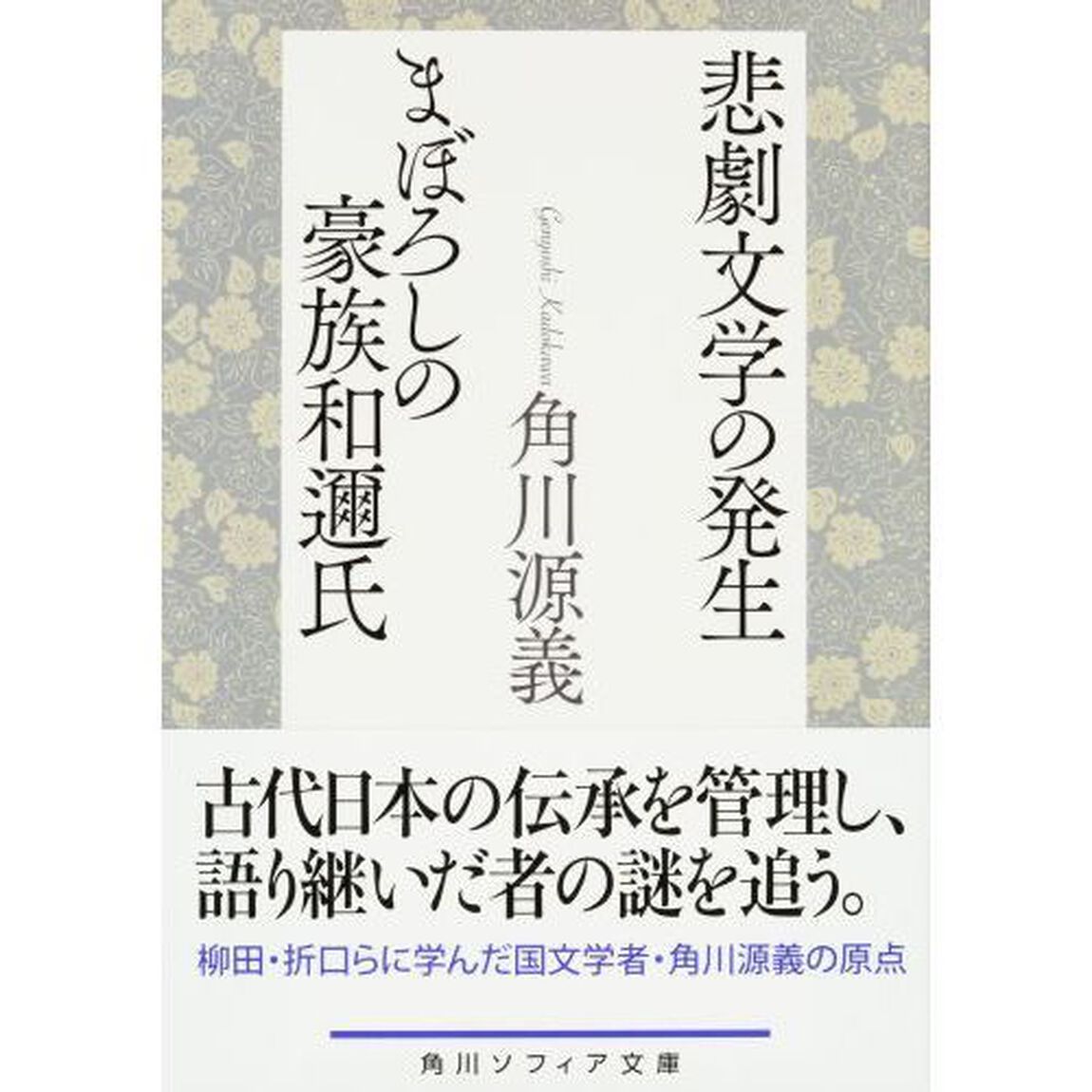 悲劇文学の発生・まぼろしの豪族和邇氏