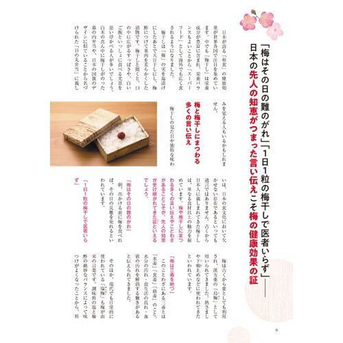 梅・梅干し・梅しごと大学教授が教えるすごい食べ方大全　悩みの不調別梅レシピ最もいい食べ方事典